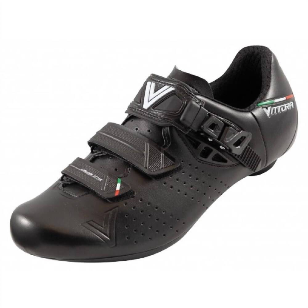 NEW VITTORIA unisex hera road cycling shoes in black